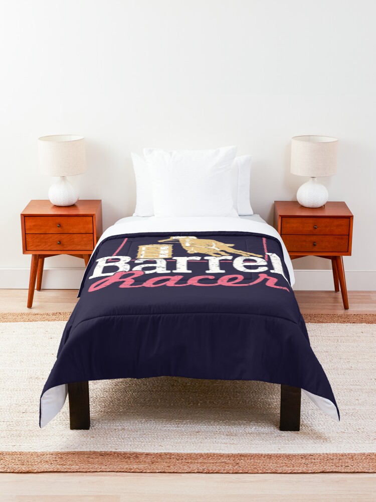 Alternate view of Wyoming Barrel Racer Comforter