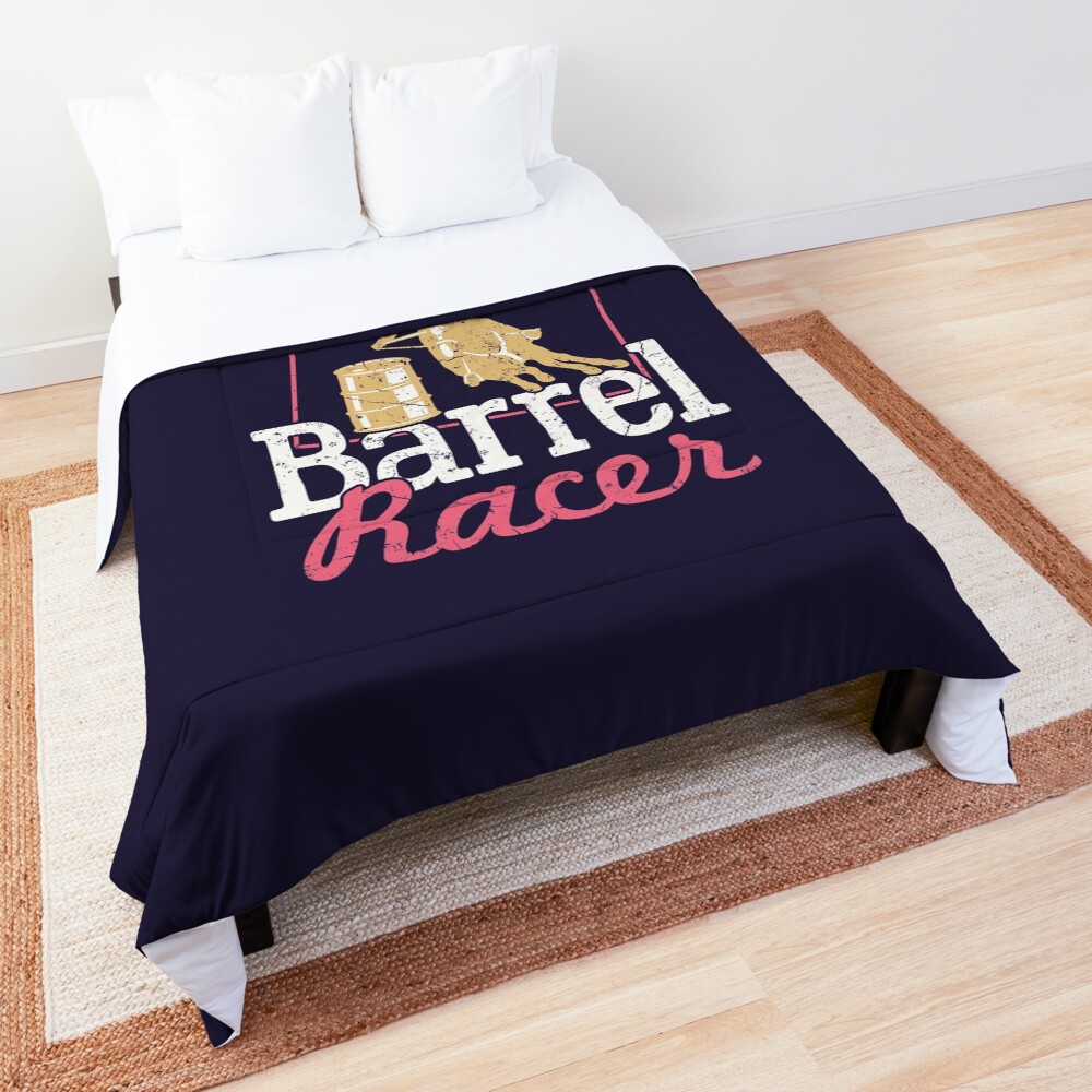 Wyoming Barrel Racer Comforter