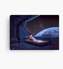 Alone in Space Canvas Print