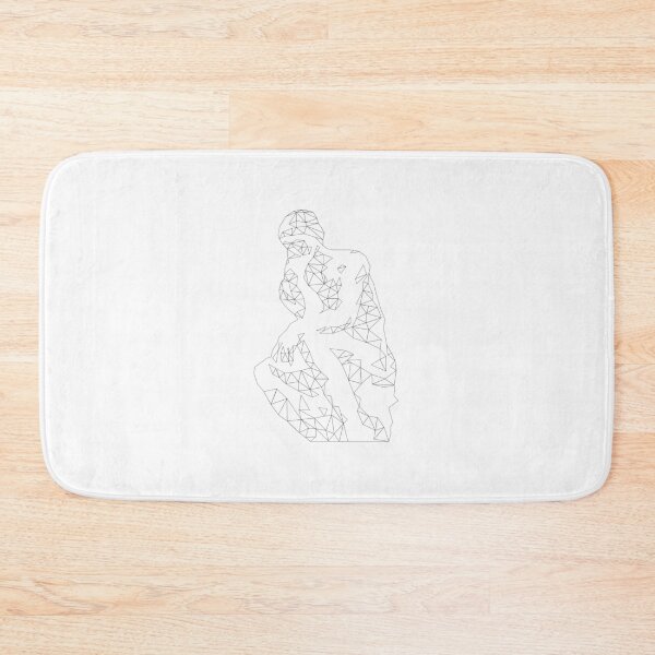 Item preview, The Thinker Low Poly designed and sold by MAS Graphic Design.