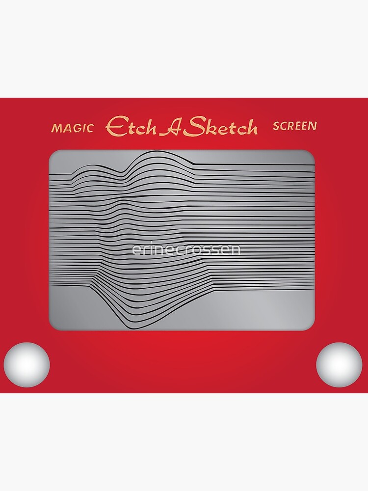 Adult Etch A Sketch Greeting Card for Sale by erinecrossen