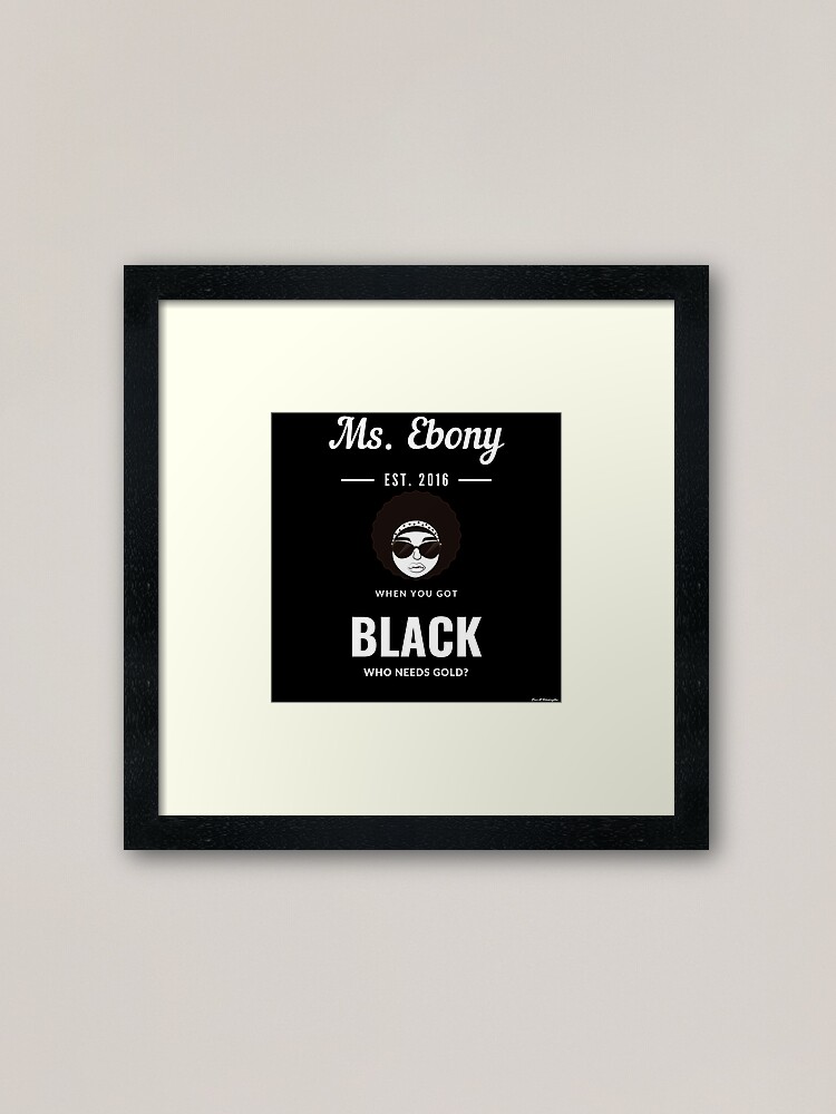 Alternate view of Who Needs Gold? Framed Art Print