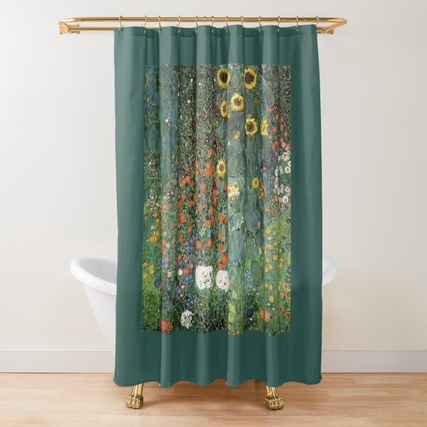 Gustav Klimt - The Sunflower Shower Curtain