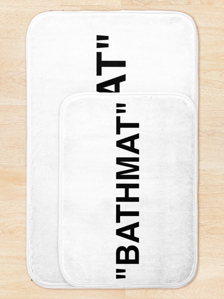 Alternate view of Bathmat Quotation Marks Bath Mat