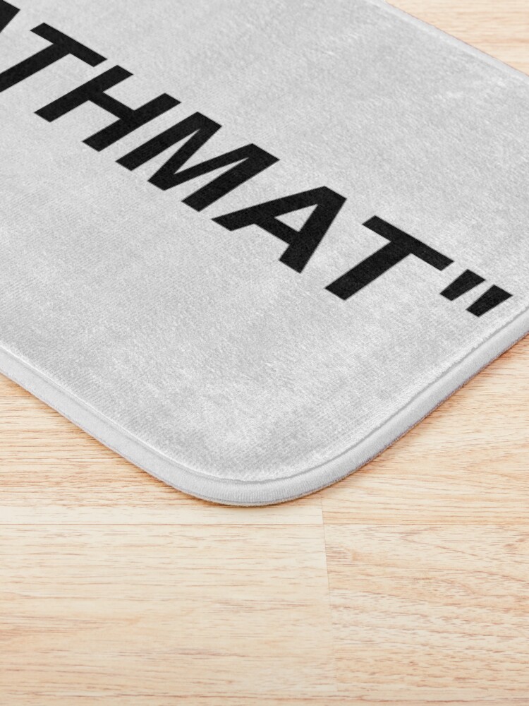 Alternate view of Bathmat Quotation Marks Bath Mat