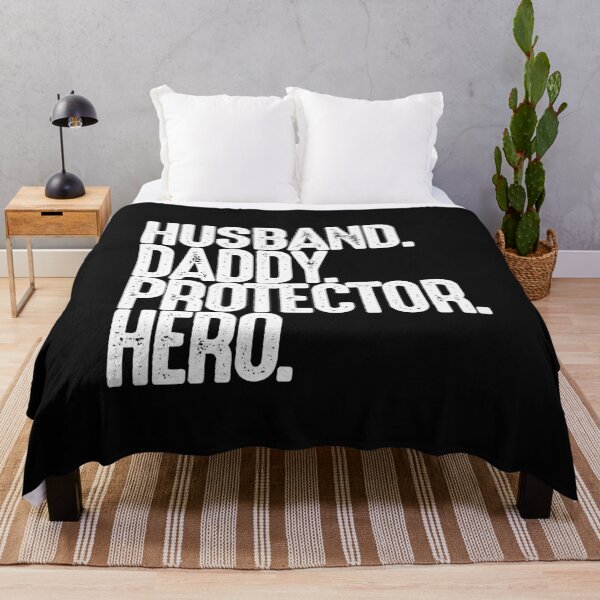 Item preview, Husband Daddy Protector Hero Gift for Dad Fathers Day Funny  designed and sold by alenaz.