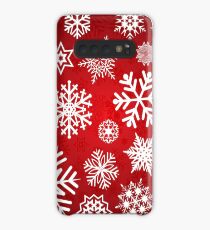 Christmas Snowflakes Case/Skin for Samsung Galaxy
