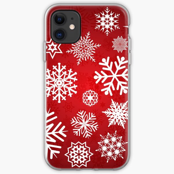 Christmas Snowflakes iPhone Soft Case