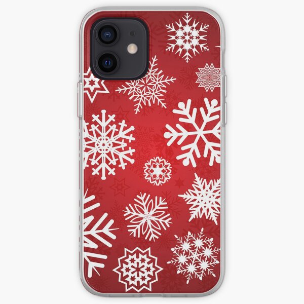 Christmas Snowflakes iPhone Soft Case