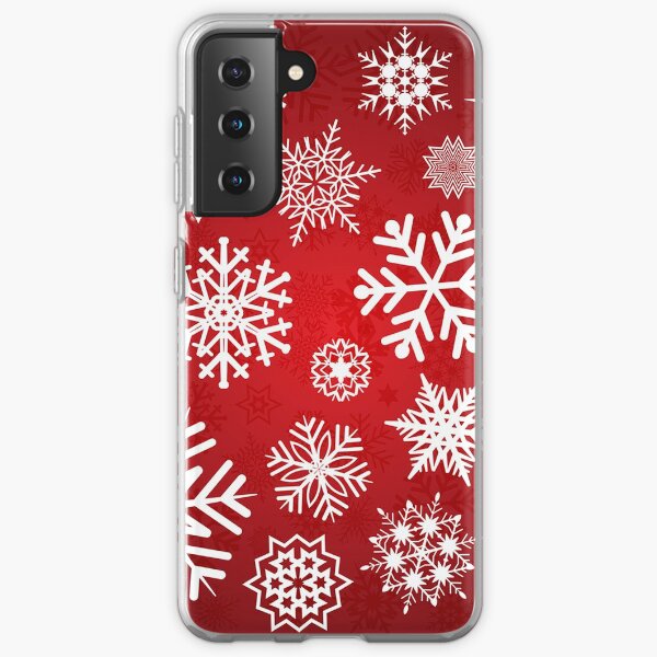 Christmas Snowflakes Samsung Galaxy Soft Case