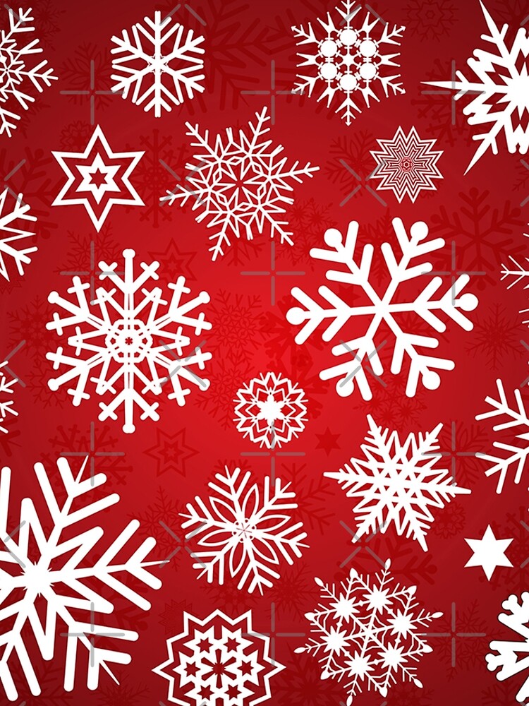 Discover Christmas Snowflakes Leggings