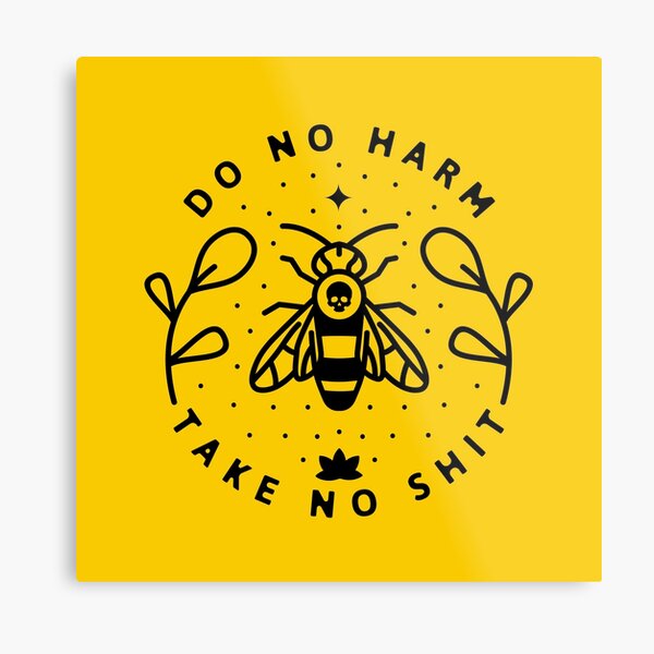 Do No Harm Metal Print