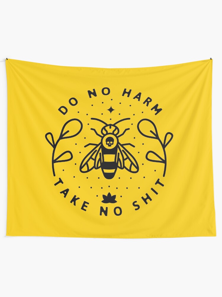 Alternate view of Do No Harm Tapestry
