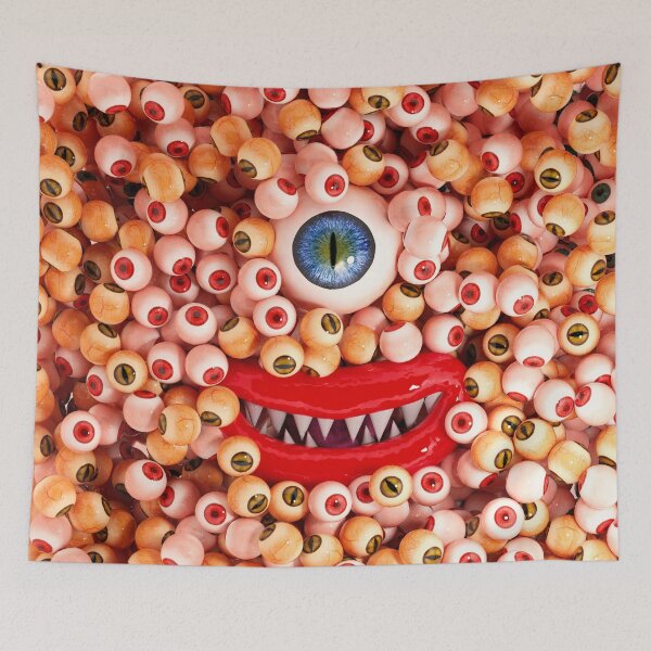Item preview, Monster Eyes Party Smile designed and sold by fakeface.