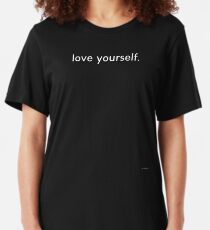LOVE YOURSELF #4 Slim Fit T-Shirt