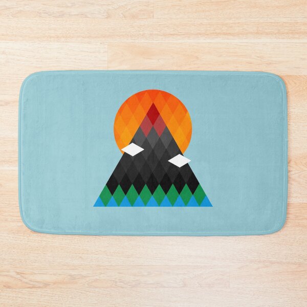 Item preview, Volcano - Poligonal Graphic Design designed and sold by Lumos19 Studio.
