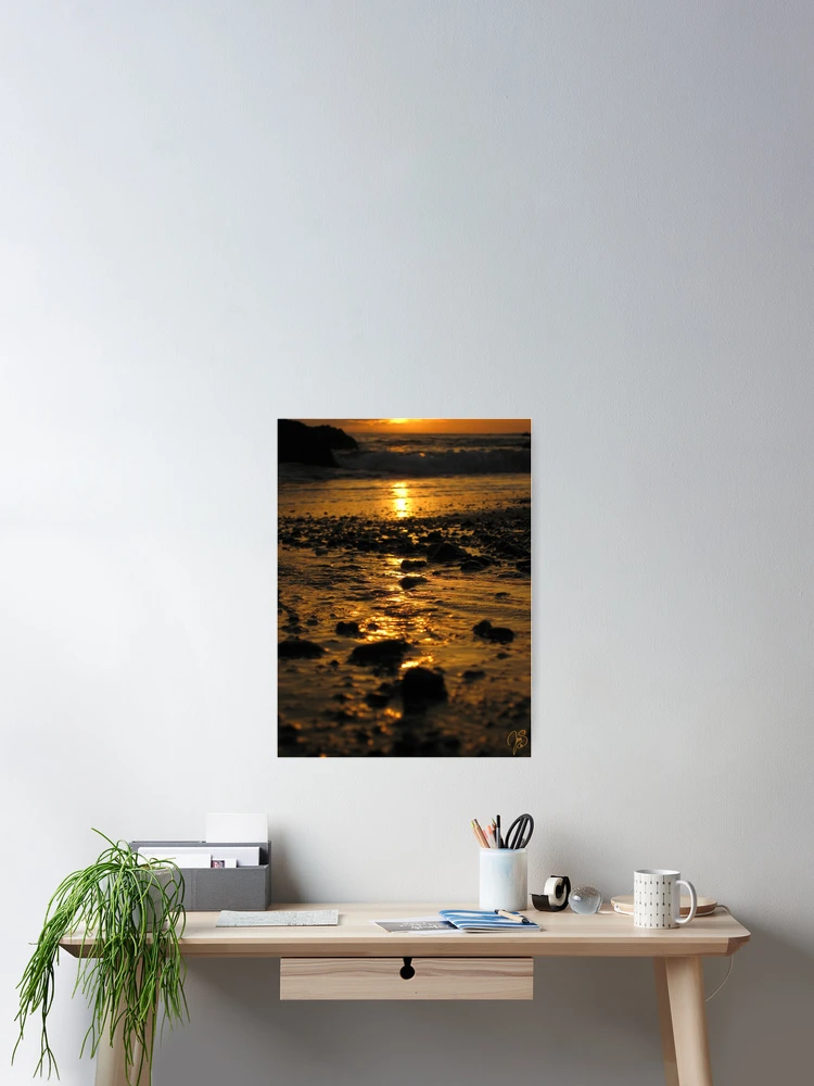 Thumbnail 2 of 3, Poster, Sunset Rocks II designed and sold by Jessica Schoepen.