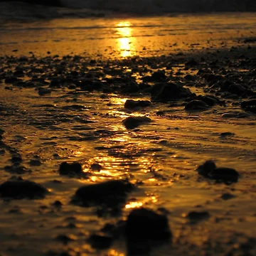 Artwork thumbnail, Sunset Rocks II by Jessica Schoepen