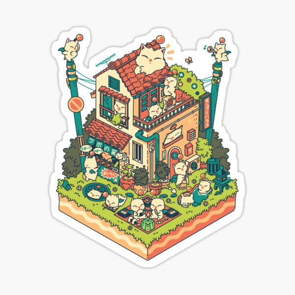 Kupo House Pegatina
