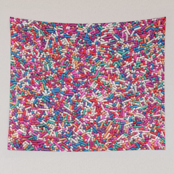 Item preview, Rainbow Sprinkles - Magenta designed and sold by latheandquill.
