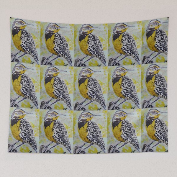 Item preview, 'Forebringer of Spring' Western Meadowlark designed and sold by GlennArt.
