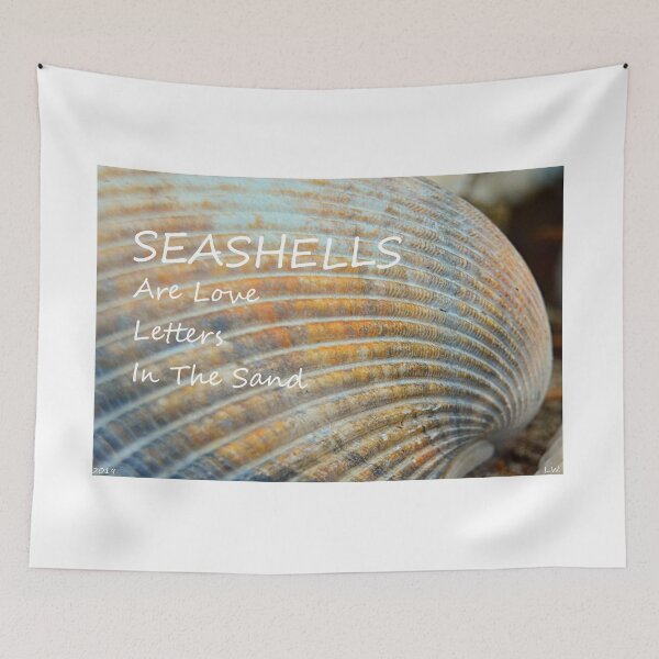 Item preview, Seashells Are Love Letters In The Sand designed and sold by LisaWootenPhoto.