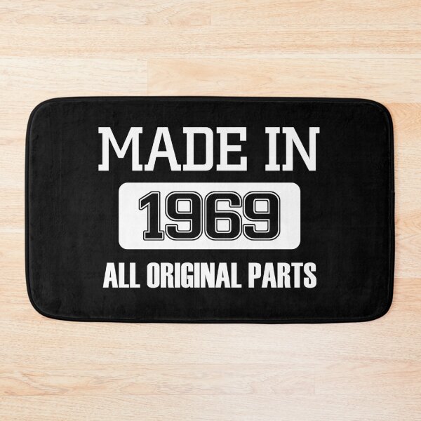 Item preview, Made in 1969 All Original Parts - 50th and 50s Vintage Birthday Gift Ideas designed and sold by ASClothDesign.