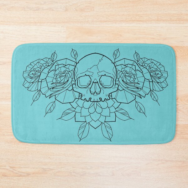 Item preview, Skull and Flowers. designed and sold by Hayden Farrugia.