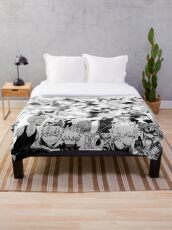 Katsuki Bakugo Throw Blanket