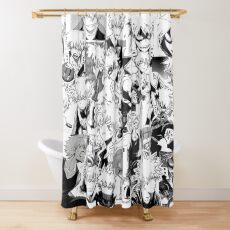 Katsuki Bakugo Shower Curtain