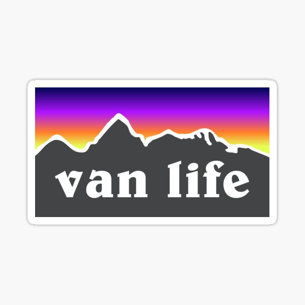 Vanlife Stickers | Redbubble