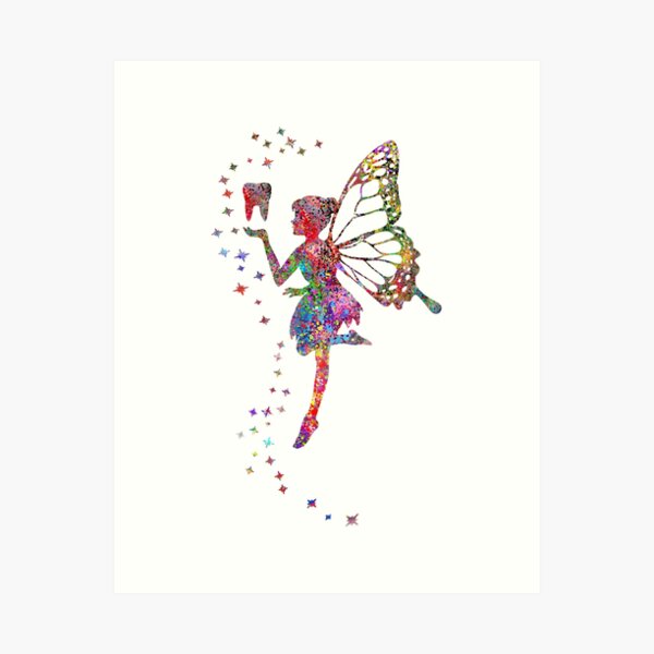 Item preview, Tooth fairy designed and sold by Rosaliartbook.