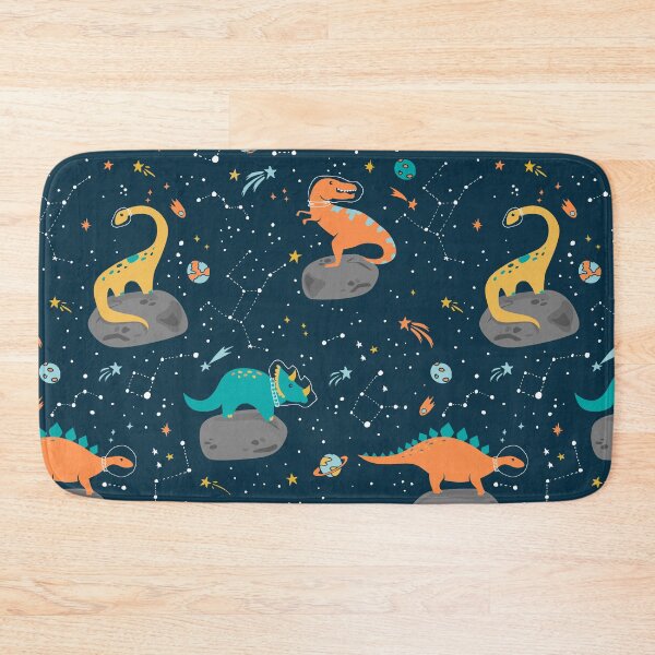 Item preview, Dinosaurs Floating on an Asteroid designed and sold by latheandquill.