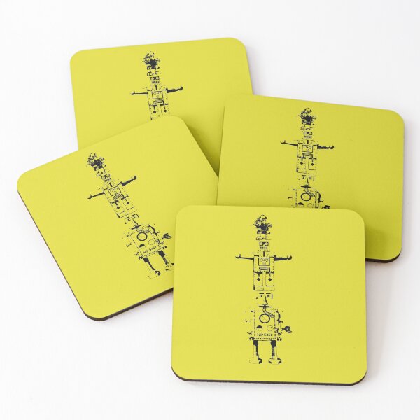 Item preview, Robot Totem - BiLevel Yellow designed and sold by Alex Sinclair.