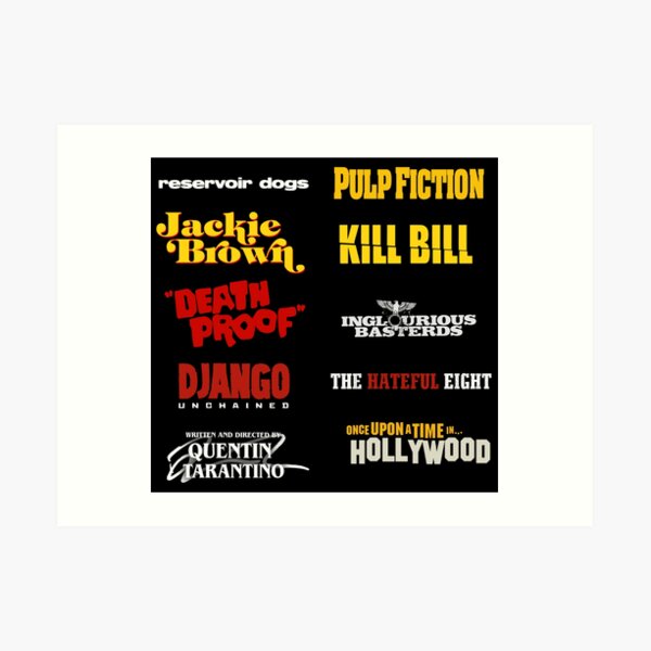 quentin tarantino / filmografia Lámina artística
