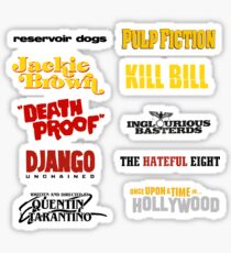 quentin tarantino / filmography Sticker