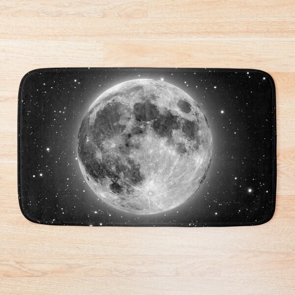 Item preview, Bright, beautiful full Moon and stars photo designed and sold by Glimmersmith.
