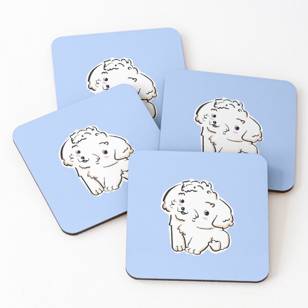 Item preview, Cute White Shih Tzu Puppy designed and sold by SubtleSplit.
