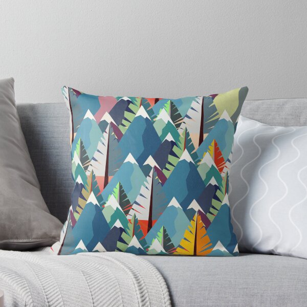 Item preview, Mountains and Spruces Pattern	 designed and sold by RoxanneG.