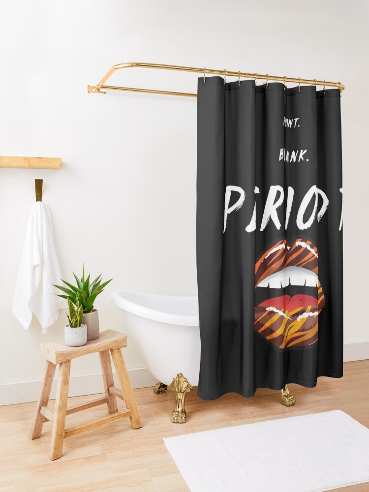 Alternate view of periodt Shower Curtain