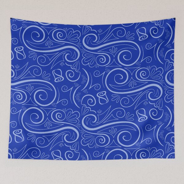 Item preview, Dichotomy of Swirls and Roses designed and sold by NymphaeaNerd.
