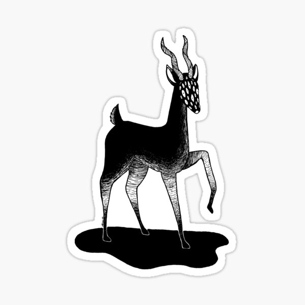 Item preview, deer creature of many eyes designed and sold by suddenlybirds.