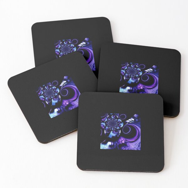 Item preview, Dark Blue Whirlpool in Space designed and sold by CarolineLembke.