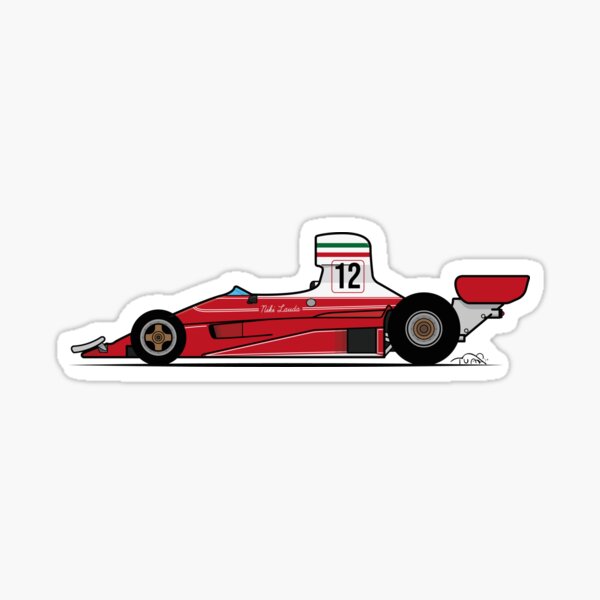 Formula 1 Ferrari Decals from Mid America Naperville 