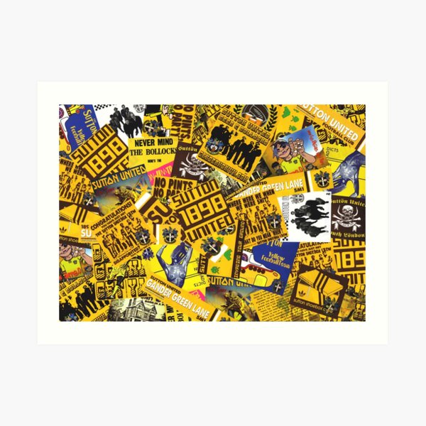 Stickerbomb! Art Print