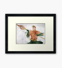 Trident Framed Print
