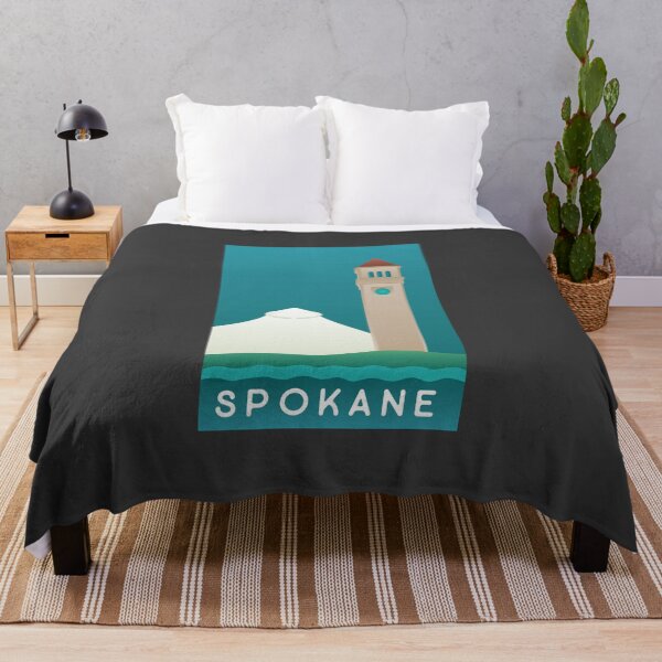 Item preview, Spokane Poster designed and sold by SkySlate.