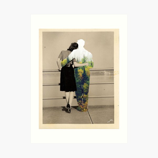 Hug Art Print