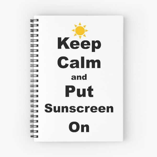 Item preview, Keep Calm and Put Sunscreen On (With Picture) designed and sold by 3Talents.