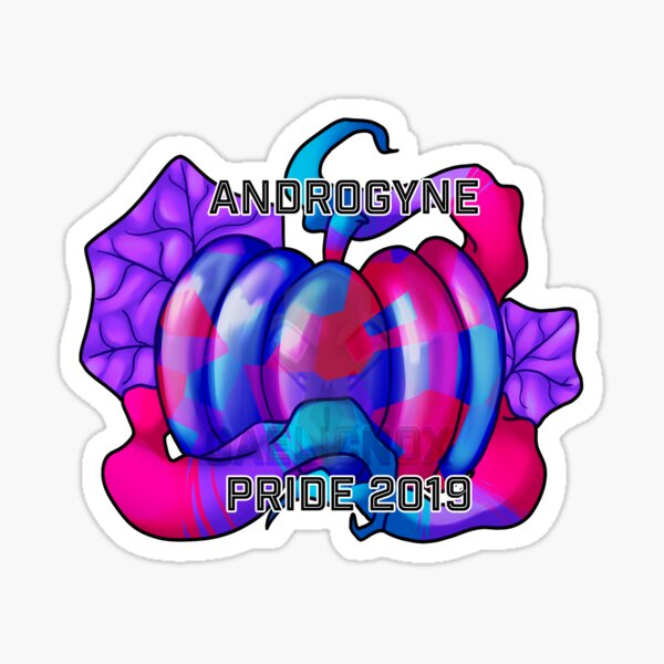 Pumpkin Pride - Androgyne Sticker